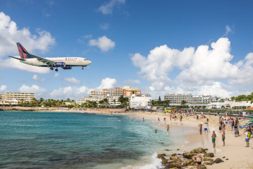 Maho beach à Saint-Martin Maho Beach à Saint-martin