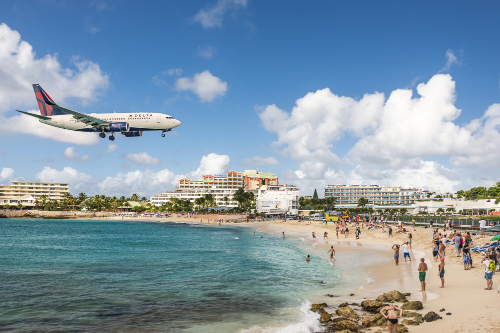 Maho beach à Saint-Martin Maho Beach à Saint-martin