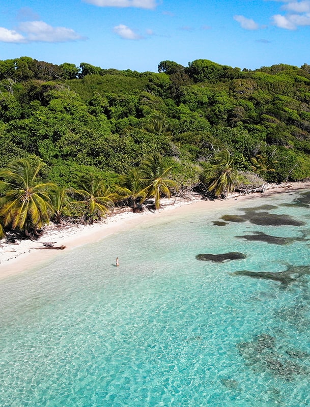 Plage guadeloupe