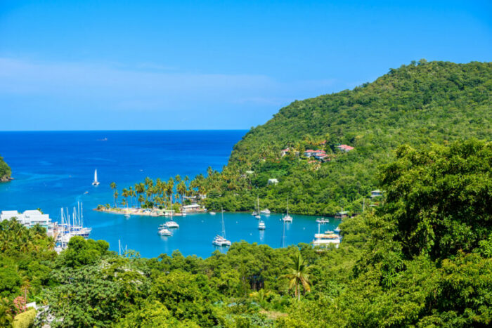 Marigot Bay, Sainte-Lucie