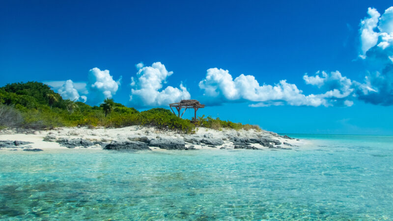 plage déserte Bahamas